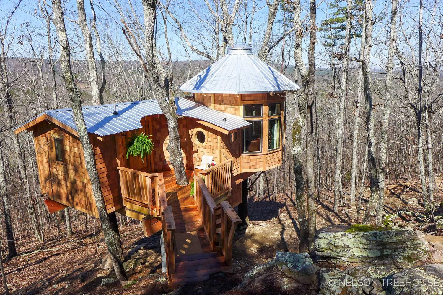 Super Spy Treehouse - Nelson Treehouse 2018 - Facade