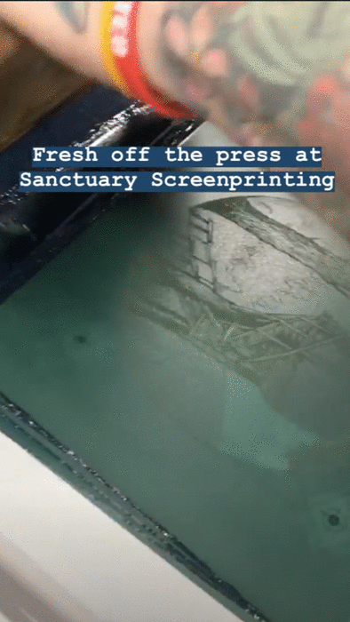Sanctuary Screen Printing Nelson Treehouse Beehive Shirt