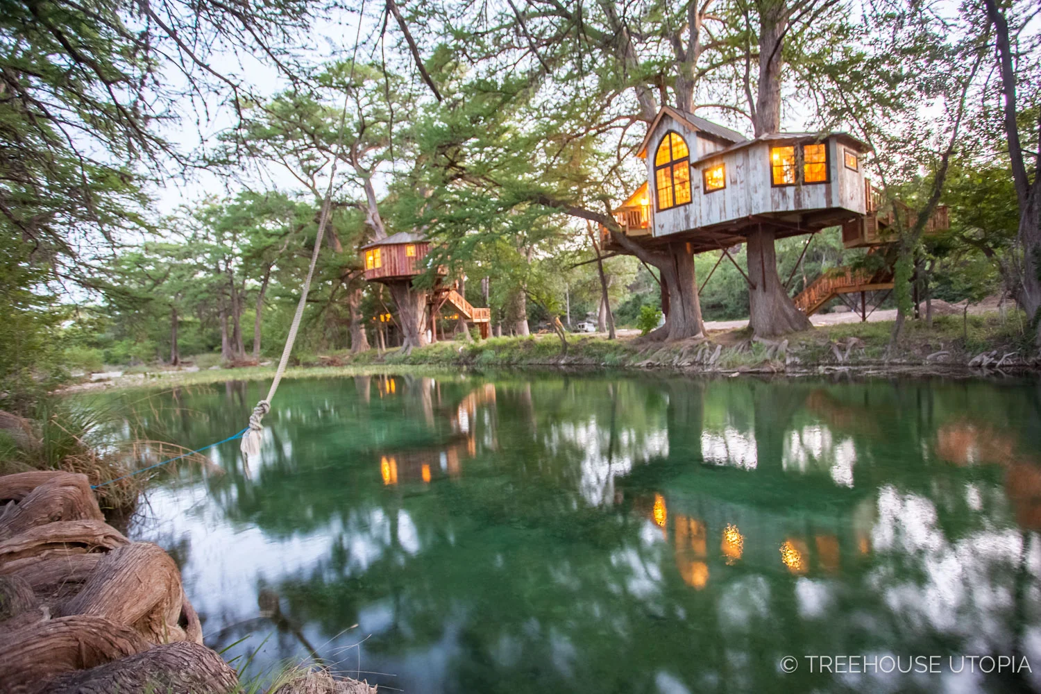 Carousel and Chapelle at Treehouse Utopia