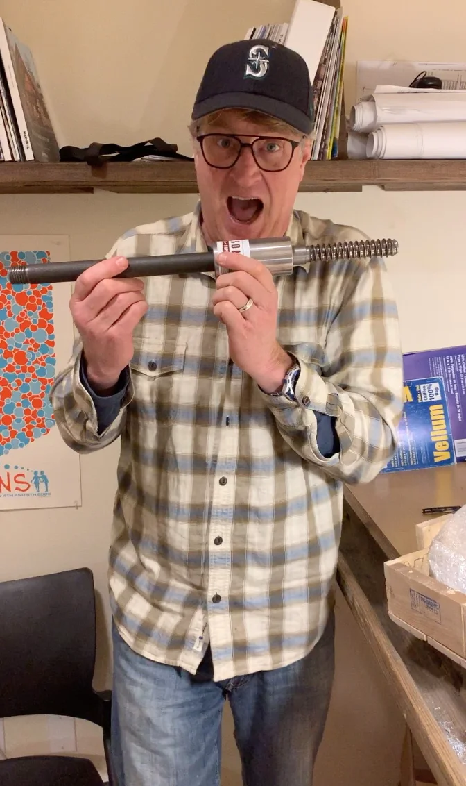 A sneak peek of my Treehouse Attachment Bolt for DIy-builders