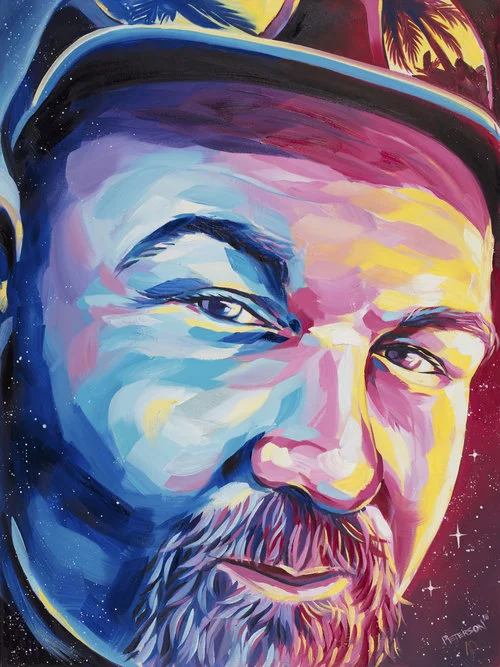 BIG JOHN ORIGINAL OIL PAINTING