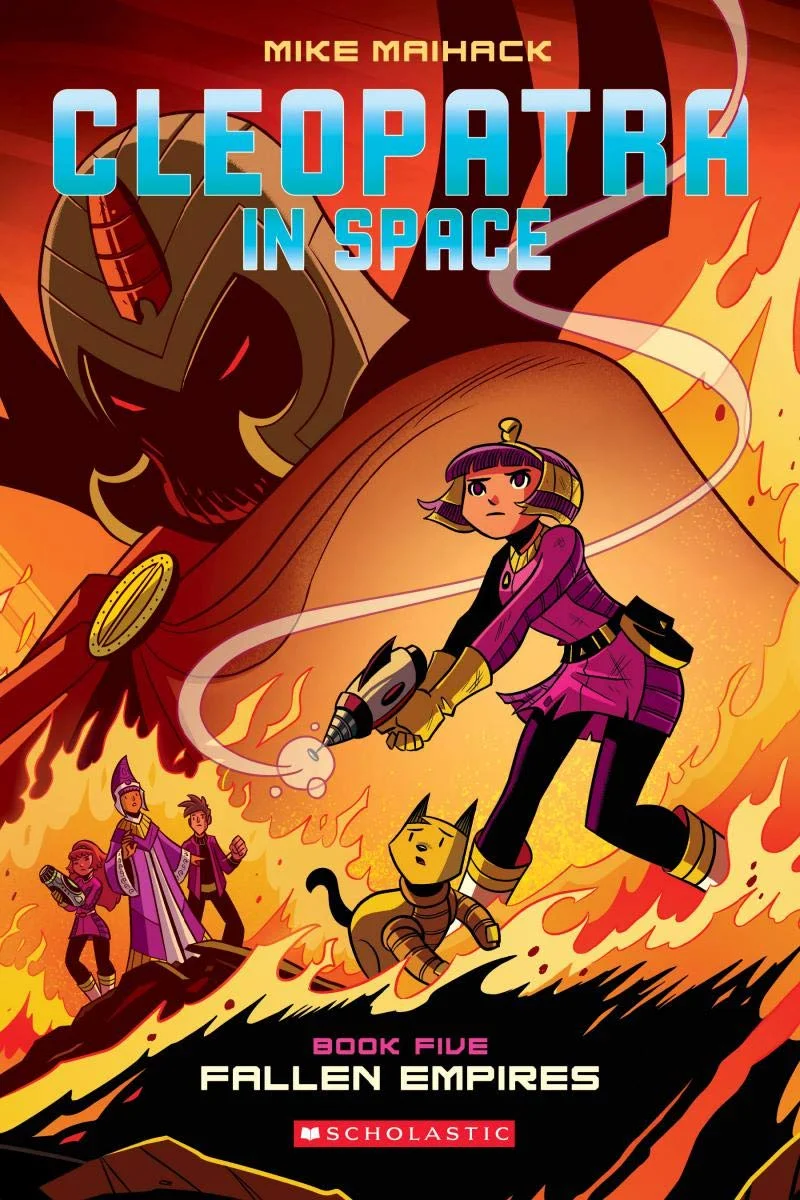 Flatting Cleo goes into hiding after a mysterious death at Yasiro Academy, and she and her friends set out to uncover the spy who must be working within the school's ranks. Meanwhile, Xaius Octavian continues his assault on the galaxy as his complicated origin story, and how he went from being Cleo's best friend to a ruthless dictator, is revealed. In the end, a space battle and dramatic confrontation between Cleo and Octavian will change both of their lives forever.