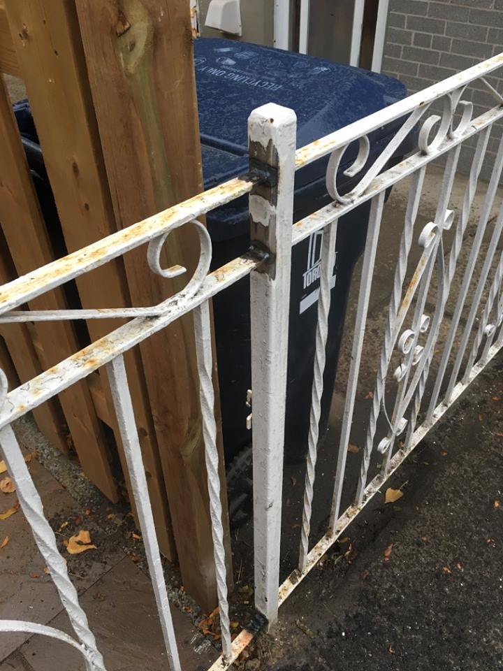 Metal Fence/Railing Repair