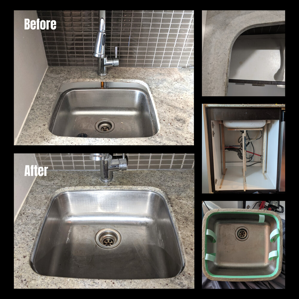 Undermount Sink Installation And Repair, Secure Sink To Countertop