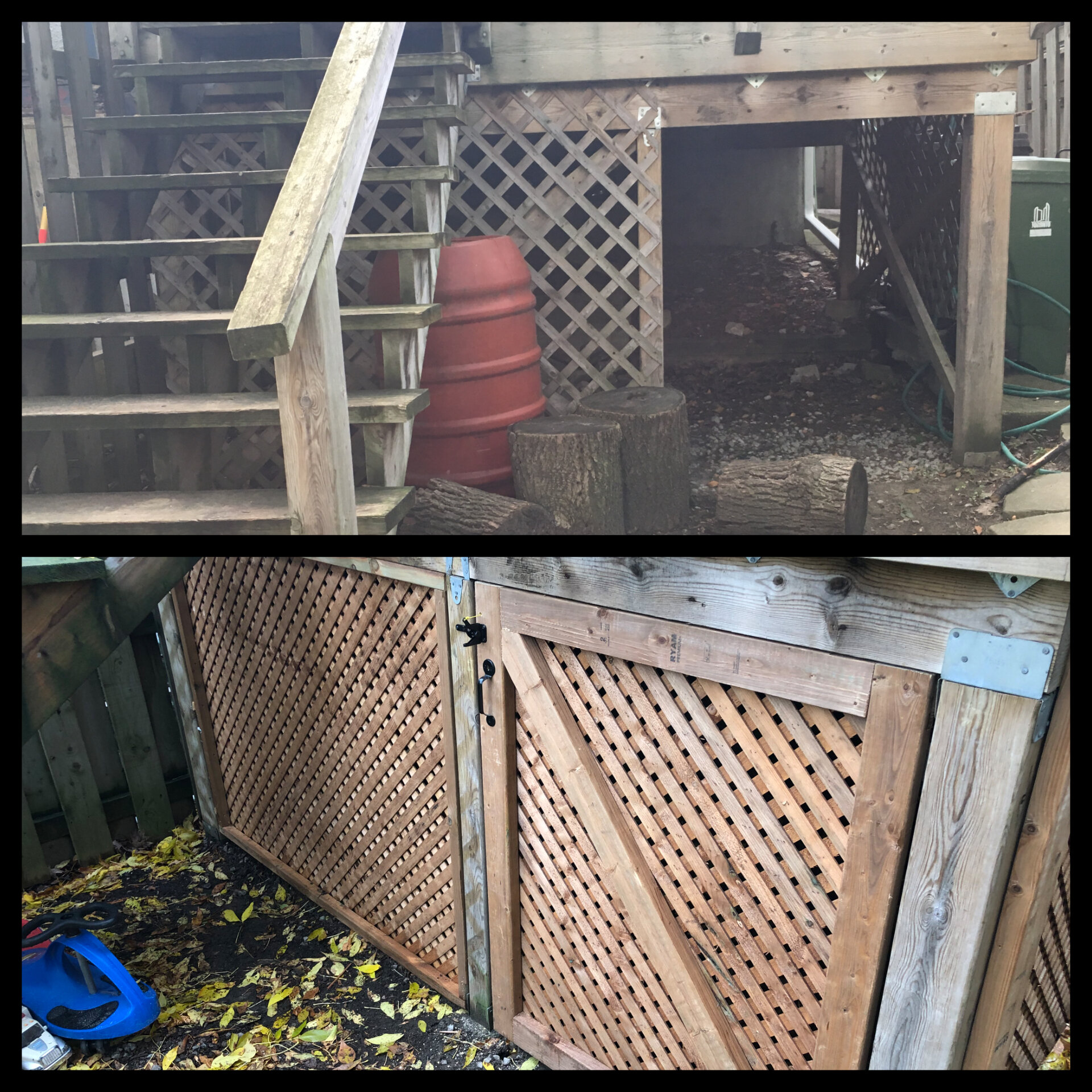 Deck Upgrades and Closing Off the Underside