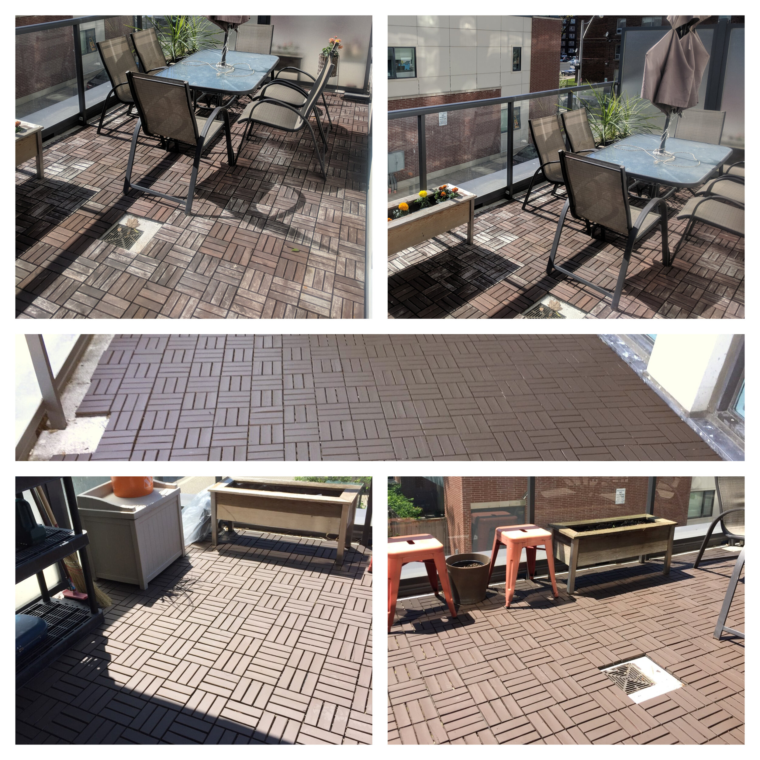 Balcony Tile Installation and Refinishing