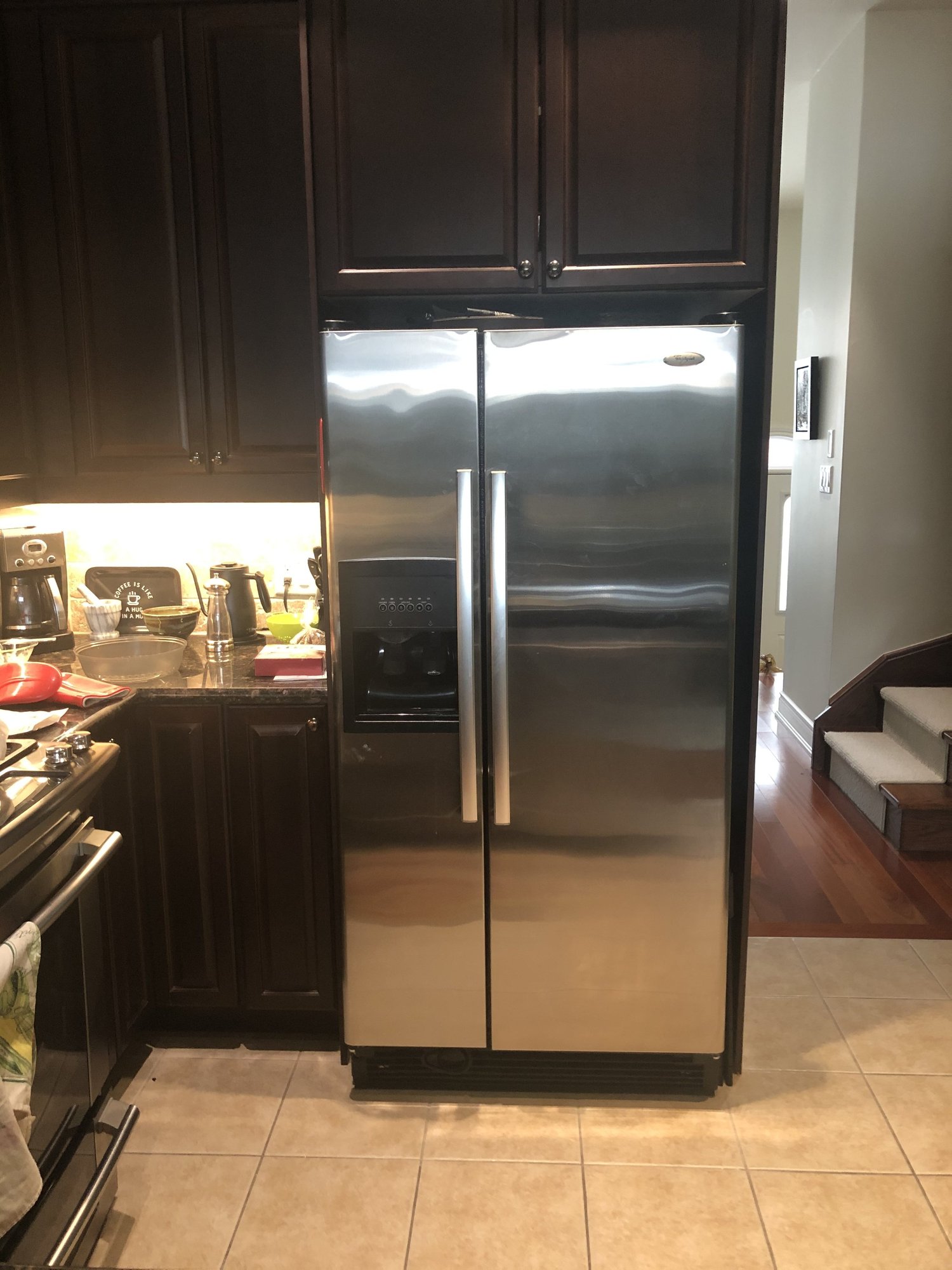 Toronto Handyman for Fridge Cabinet Modifications