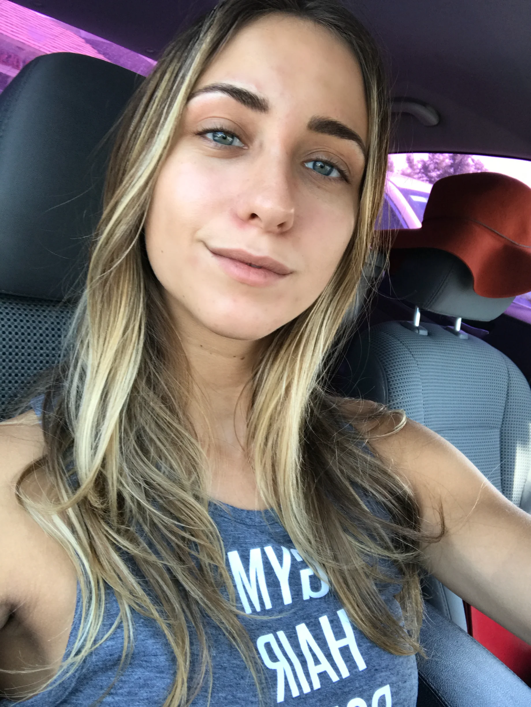 After brow procedure
