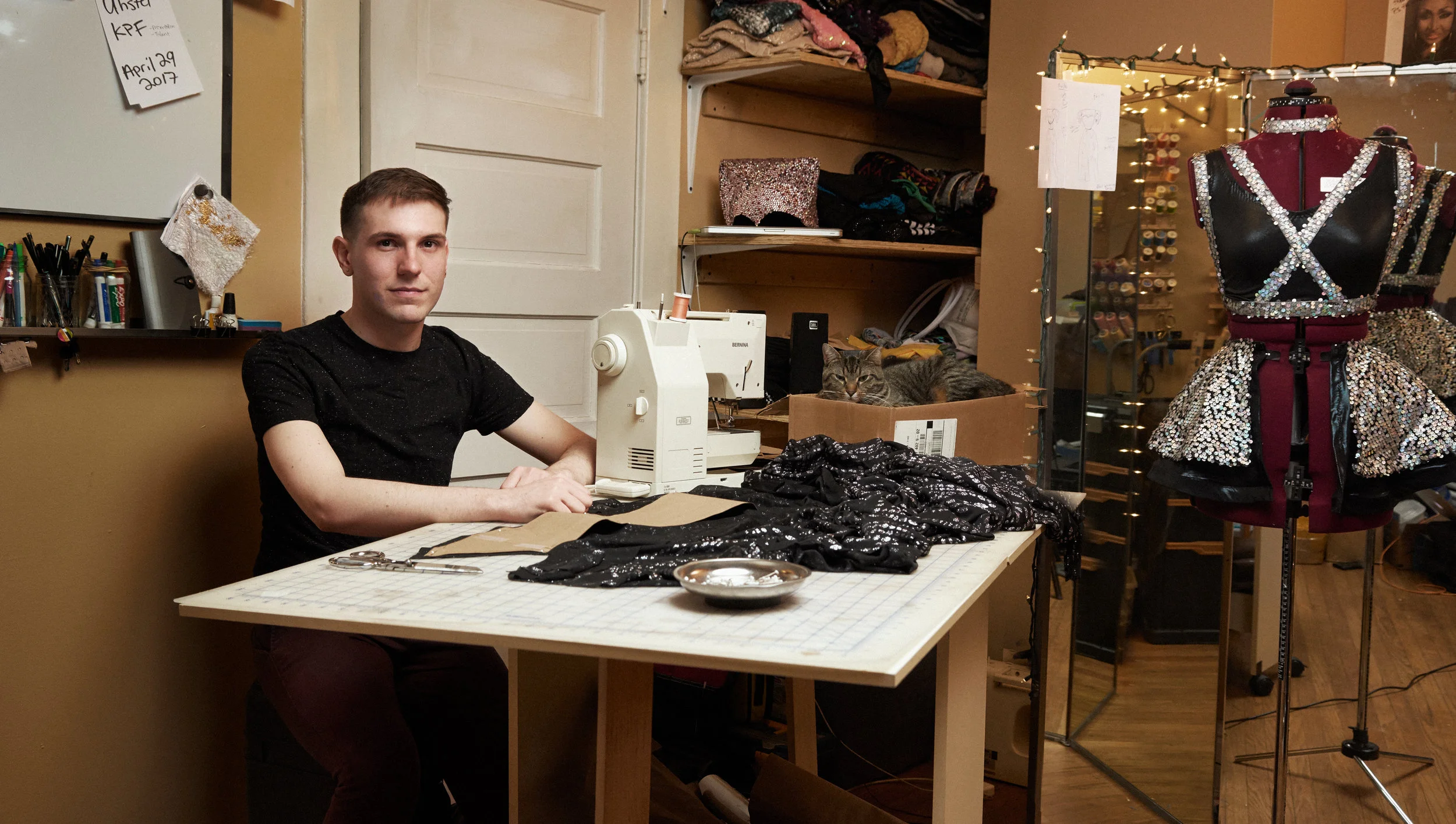 Fashion Designer James Coomer