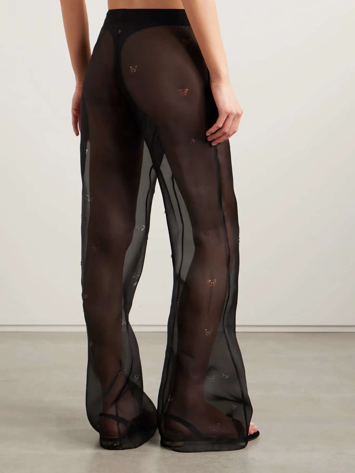 Laser-cut silk-organza straight-leg pants bk.jpg