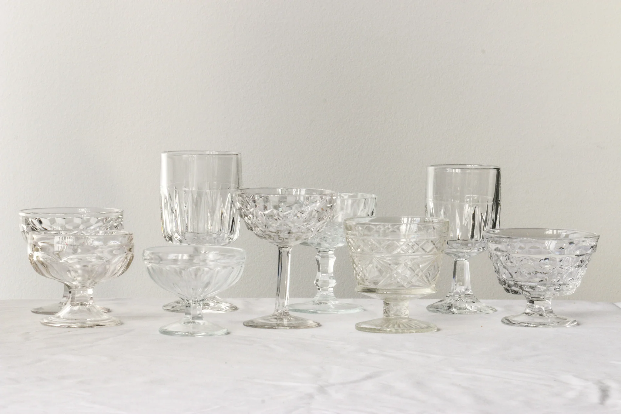 Crystal Clear Glassware Collection