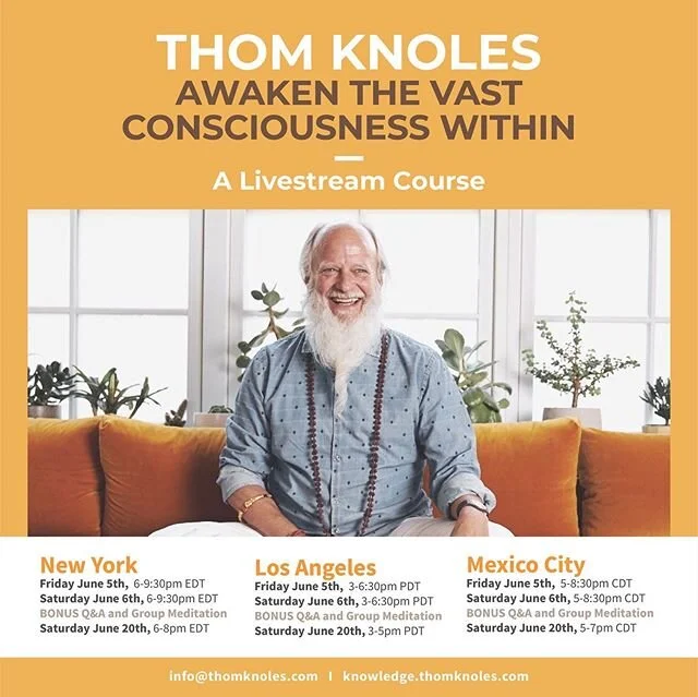 My teacher @thomknoles who studied under @maharishimaheshyogi is offering an amazing course to help you through demanding times. 
Use  code CCMED50 
for a $50 discount. .
.
.
.
#vedicmeditation #learntomeditate #meditationteacher #howtomeditate #stre