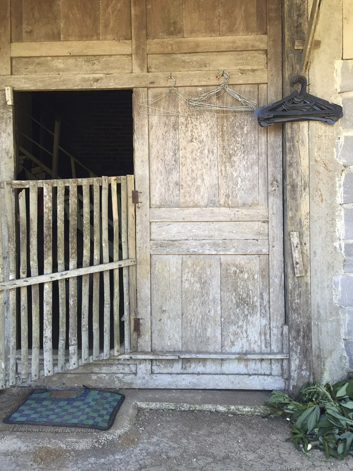 Neighbourhood #2, Brown door, East Java, Indonesia
