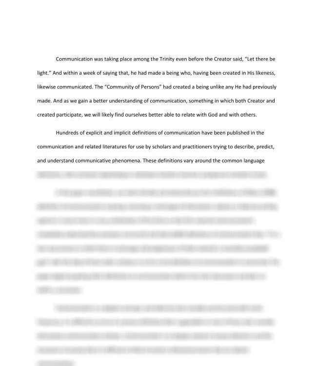 Communication was taking place among the Trinity_thumb-0.jpg