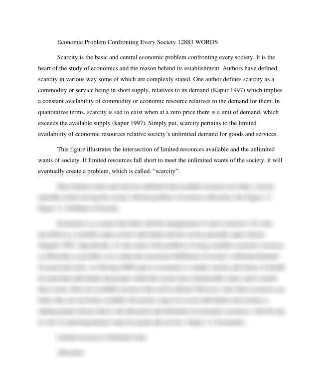 Economic Problem Confronting Every Society 12883 WORDS_thumb-0.jpg