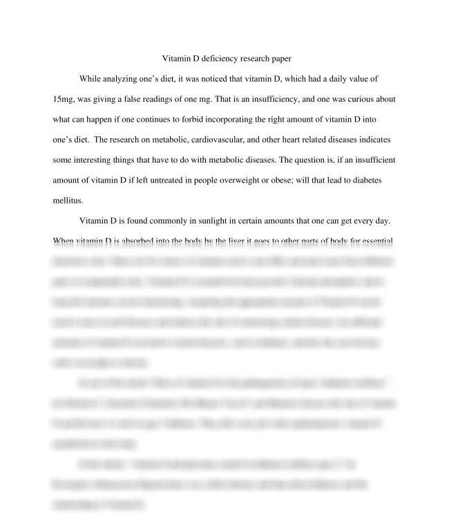 Vitamin D deficiency research paper_thumb-0.jpg