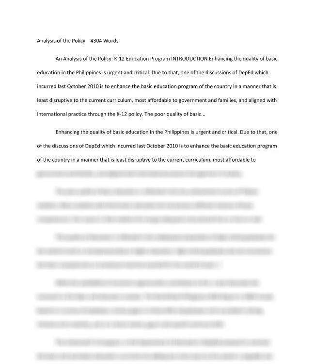 Analysis of the Policy 4304 Words_thumb-0.jpg