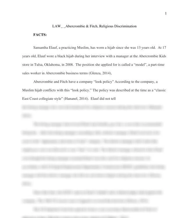 LAW_ _Abercrombie & Fitch, Religious Discrimination_thumb-0.jpg
