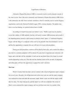 Legal Forms of Business