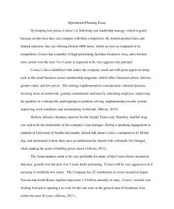Operational Planning Essay 
