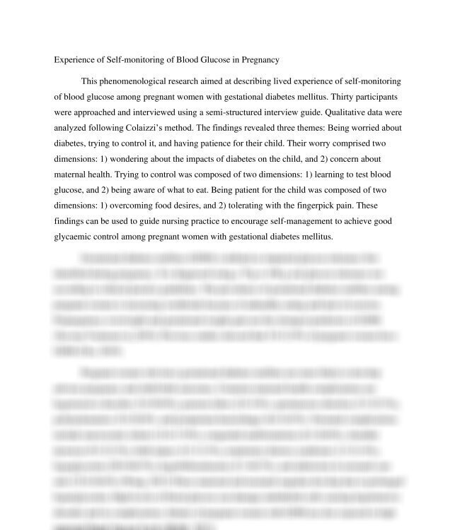 Experience of Self-monitoring of Blood Glucose in Pregnancy_thumb-0.jpg