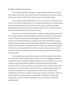 The Effects of Child Family Interaction