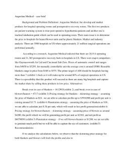 Augustine Medical – case brief