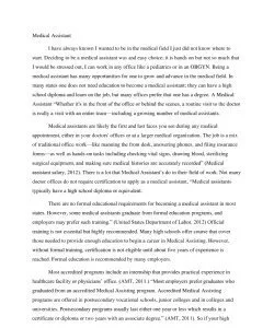 Medical Assistant 
