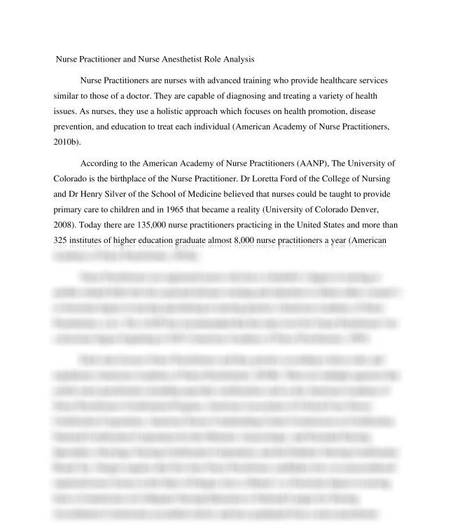 Nurse Practitioner and Nurse Anesthetist Role Analysis _thumb-0.jpg
