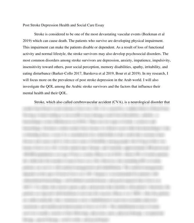 Post Stroke Depression Health and Social Care Essay_thumb-0.jpg