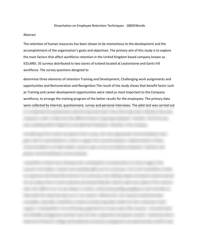 Dissertation on Employee Retention Techniques_thumb-0.jpg