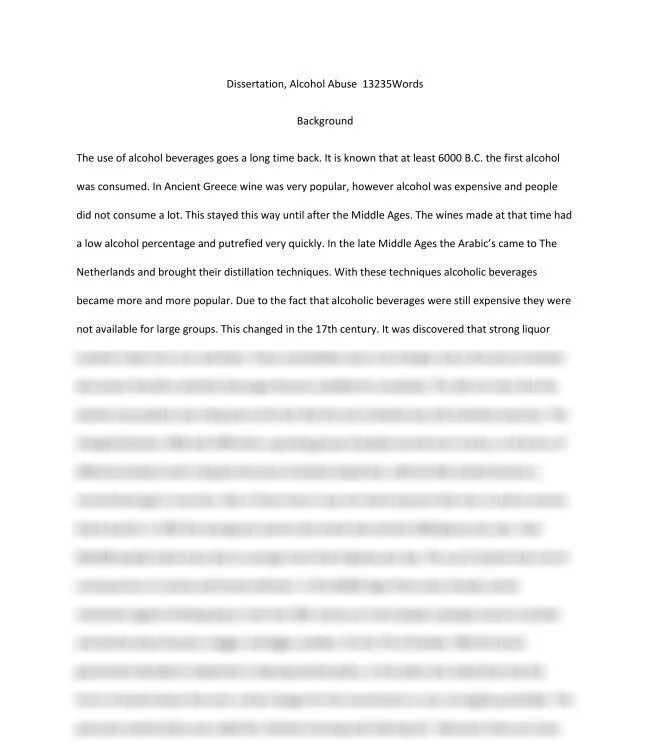 Dissertation, Alcohol Abuse_thumb-0.jpg