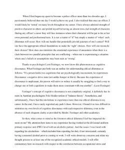 Alcoholism and an Ethical Dilemma 