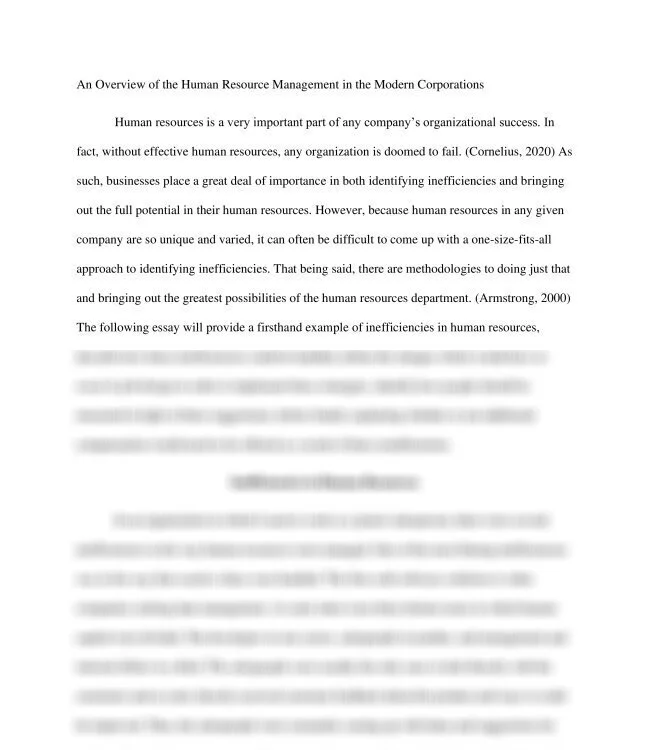 An Overview of the Human Resource Management in the Modern Corporations _thumb-0.jpg