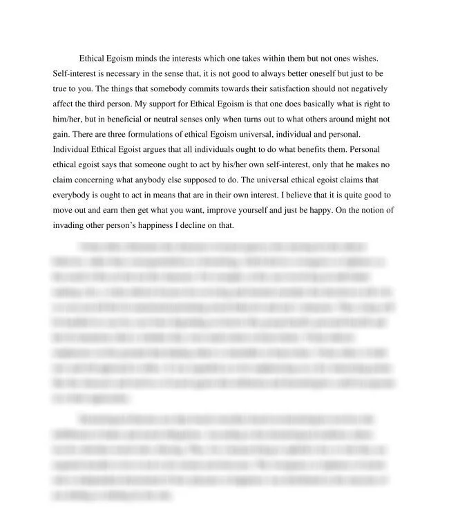 Ethical Egoism And Virtue Ethics Philosophy Essay_thumb-0.jpg