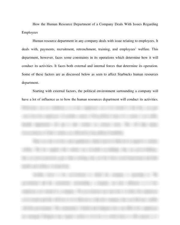 How the Human Resource Department of a Company Deals With Issues Regarding Employees _thumb-0.jpg