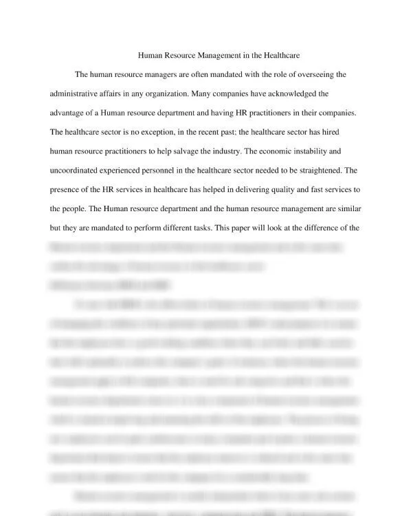 Human Resource Management in the Healthcare_thumb-0.jpg