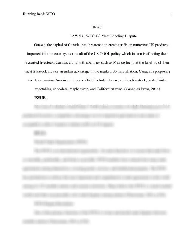 WTO US Meat Labeling Dispute IRAC_thumb-0.jpg