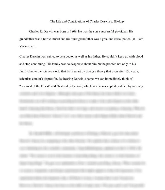 The Life and Contributions of Charles Darwin to Biology_thumb-0.jpg
