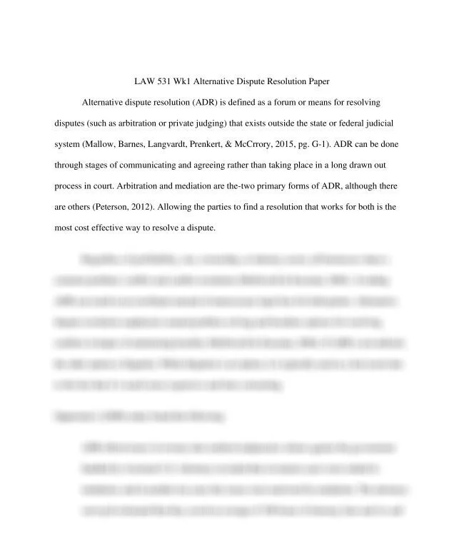 LAW Alternative Dispute Resolution Paper_thumb-0.jpg