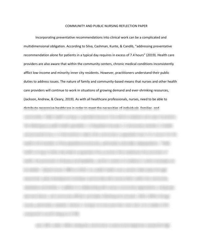 COMMUNITY AND PUBLIC NURSING REFLECTION PAPER _thumb-0.jpg