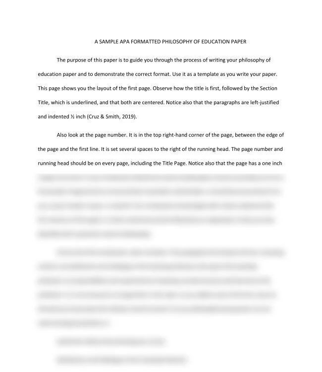 A SAMPLE APA FORMATTED PHILOSOPHY OF EDUCATION PAPER_thumb-0.jpg