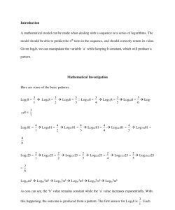 Mathematical Investigation ( (2, (78125 (C (Logabx) (in (p/q (part (the (which ) * + , -1 -3 - . 0 0. 0.8982444017... 0.8982444017… 1 16, 16,807 2 2, 2Log3264 3 3, 3.401… 3.786… 32, 35 35: 3x 4, 5.