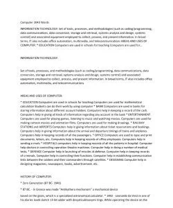 INFORMATION TECHNOLOGY