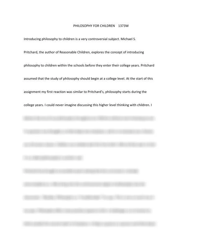 PHILOSOPHY FOR CHILDREN 1373W_thumb-0.jpg