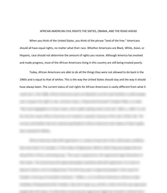 AFRICAN AMERICAN CIVIL RIGHTS THE SIXTIES, OBAMA, AND THE ROAD AHEAD_thumb-0.jpg