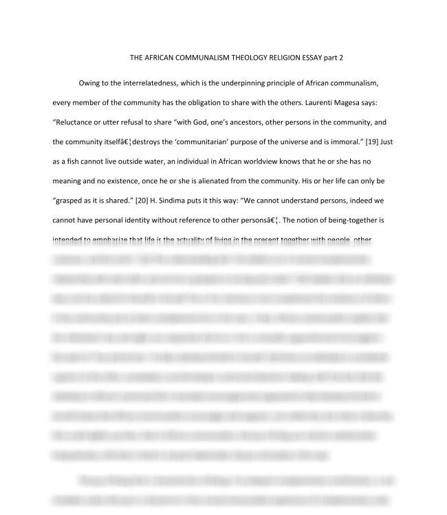 THE AFRICAN COMMUNALISM THEOLOGY RELIGION ESSAY part 3_thumb-0.jpg
