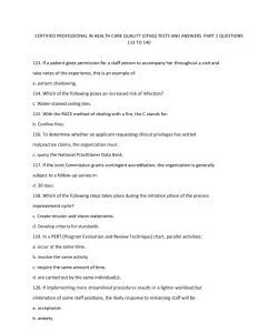 CERTIFIED PROFESSIONAL IN HEALTH CARE QUALITY (CPHQ) TESTS AND ANSWERS PART 2 QUESTIONS 113 TO 140_thumb-0.jpg