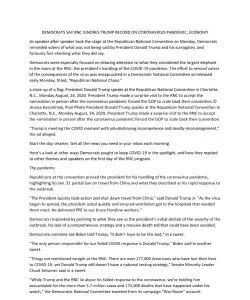 DEMOCRATS SAY RNC IGNORES TRUMP RECORD ON CORONAVIRUS PANDEMIC, ECONOMY_thumb-0.jpg