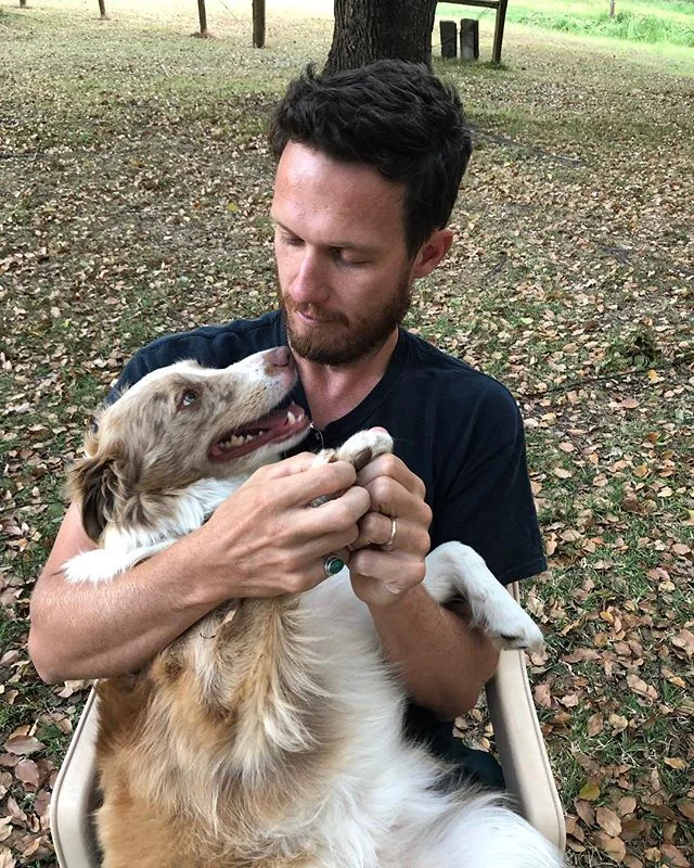 The foot massage is a very important part of dog ownership..... for me anyways